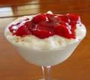 Rice Dessert with Fruit or Berry Jam (Hrisgrjonaabaetir)