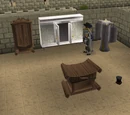 Costume room