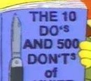 The 10 Do's and 500 Don'ts of Knife Safety
