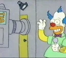 O show de Krusty, o palhaço