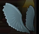 Gray Feathered Wings