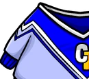 Blue Cheerleading Sweater