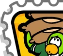 Bean Balance stamp