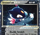 Sneasel ex (Rubí & Zafiro TCG)