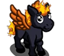 Nightmare Mini Pegasus Foal