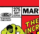 Incredible Hulk Vol 1 275