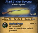 Shark Sticker Bayonet