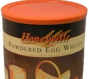 Powdered egg white