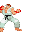 Ryu's Unique Attacks