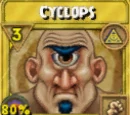 Cyclops Treasure Card