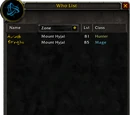 Who List