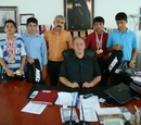 Atletizm ve eskrim spor dallarında dereceye giren 24 Kasım İlköğretim öğrencilerinin makam ziyaretleri