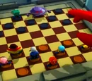 The Giant Game of Checkers