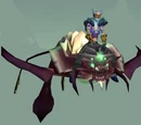 Nether ray mounts