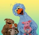 Character images with a blank background