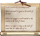 Handwritten Note