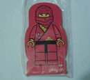 4229645 Red Ninja Memo Pad