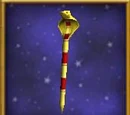 Runed Ruby Wand
