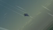 Eagle Plus contrails