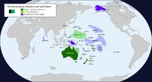 Location of ANZC, ANZ