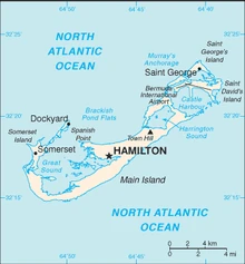 Location of Bermuda