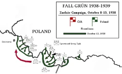 Situation up to October 13, 1938.