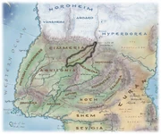 Border Kingdom in Hyboria map.