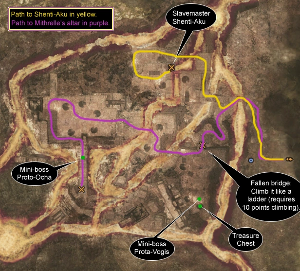 Map of Tortage Volcano