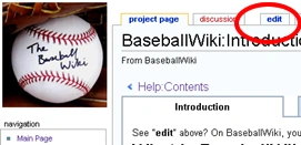 Click edit this page to change an article