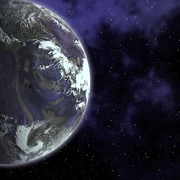 View Of Albian from Albian Spacedock