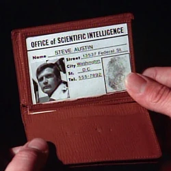 Agent Steve Austin's OSI identification