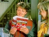 Marty handles the almanac.