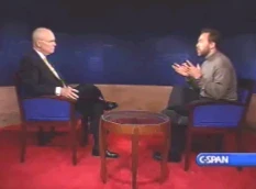 Jimmy Wales talking to Brian Lamb about Wikicities.