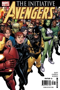 Cover to Avengers: The Initiative #1