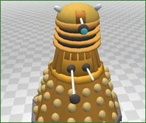Dalek Zook created by Canary Woolf