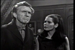 Matthew Morgan tells Victoria Winters how much he admires Mrs. Stoddard