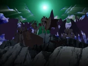 Nine of the Royal Knights in the second opening