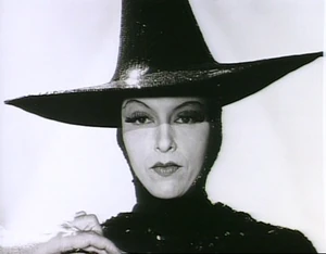 The original make-up for the Wicked Witch (played at the time by Gale Sondergaard) in MGM's Wizard of Oz