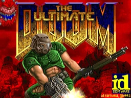 The Ultimate Doom title screen