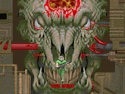 Credits screen from the end of Doom II