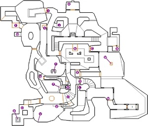 Map of E1M7