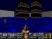ZDoom rendering of same scene showing construction