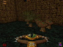 Mushrooms in Hexen: Deathkings of the Dark Citadel's Hub 3: Chantry