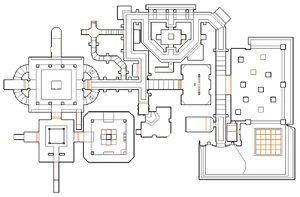 Map of The Mansion