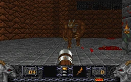 Weredragon in Heretic E2M5