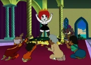 The Indians worship "the sacred talking cow".