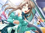 A waitress from the Bishojo game Pia Carrot 3.