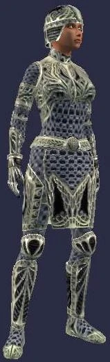 A female human wearing Cabalistic Sacrifice set