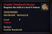 Granite Tomahawk