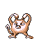 Imagen de Mankey en Pokémon Rojo y Azul